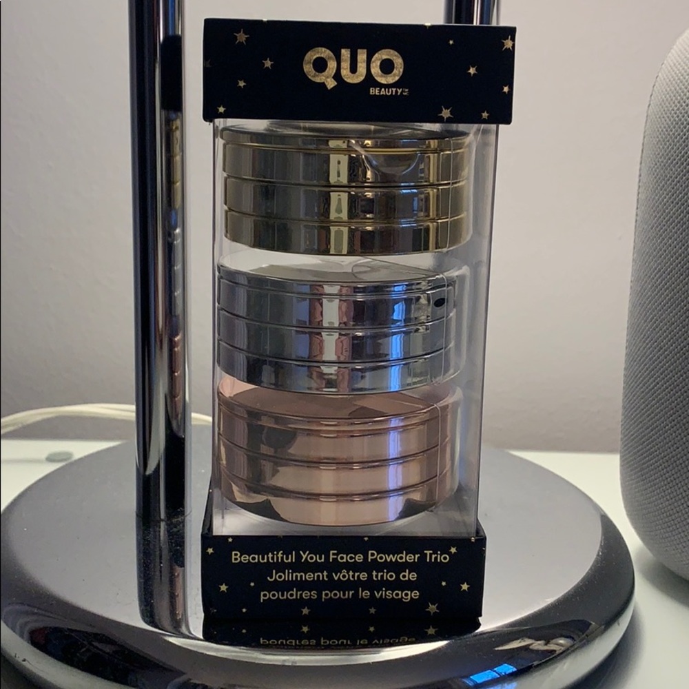 SOLD!! Brand new QUO powder trio!